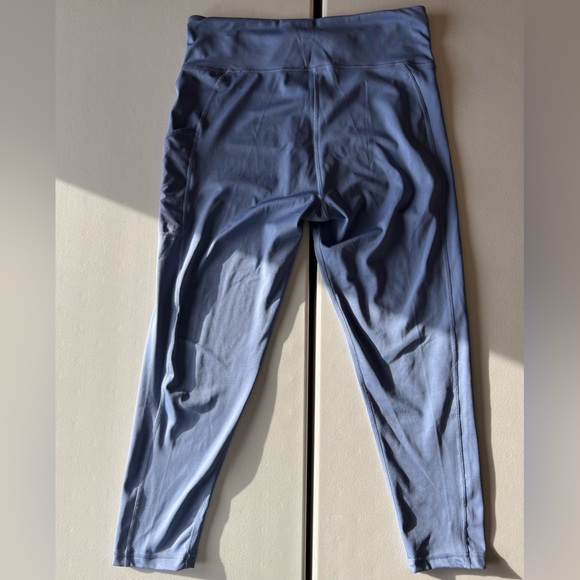 Adidas Women's Light Violet Compression Activewear Sportswear Leggings Size XL - Picture 3 of 5